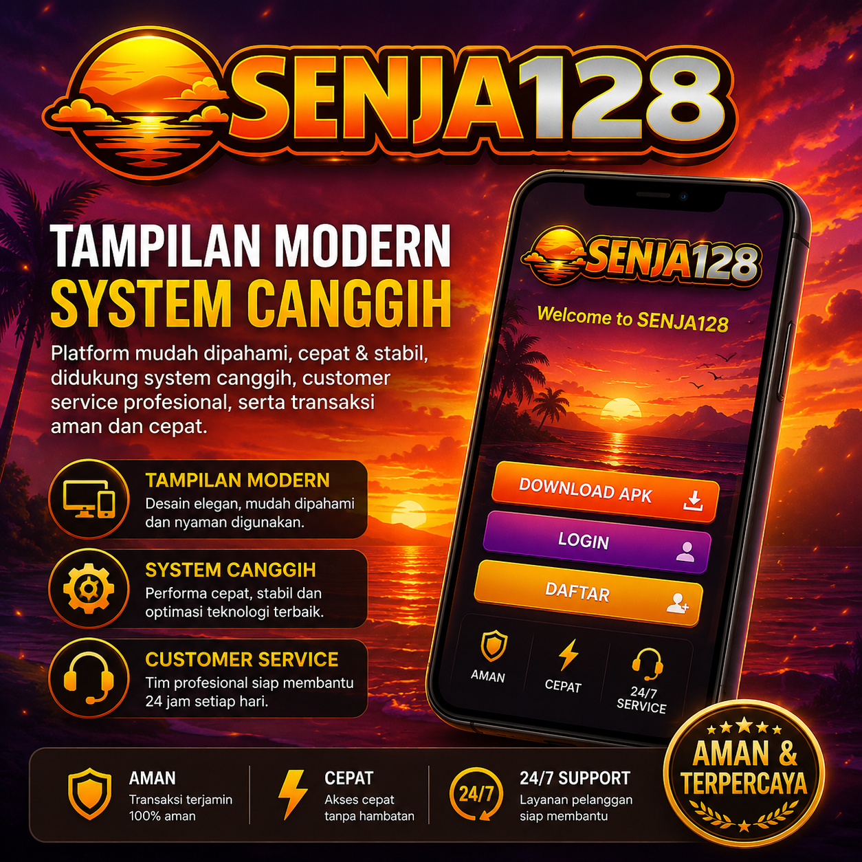 Tampilan Modern SENJA128